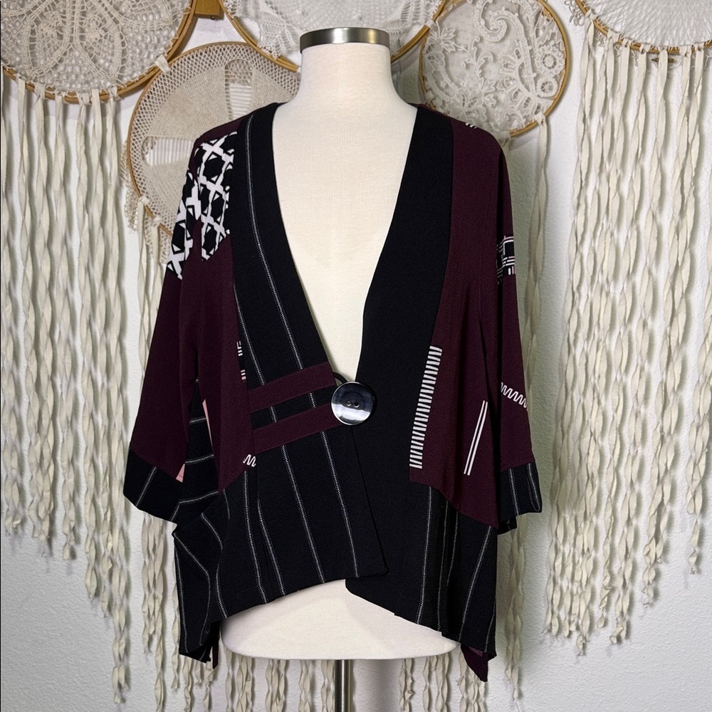 Sidestreet Boutique Lake Tahoe Kimono Jacket Size Small